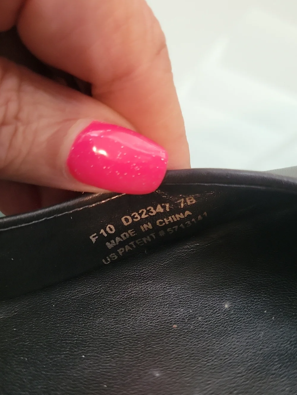 Cole Haan Black Leather Nike air heels